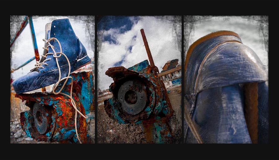 loading... BTS - Color Denim Scratched